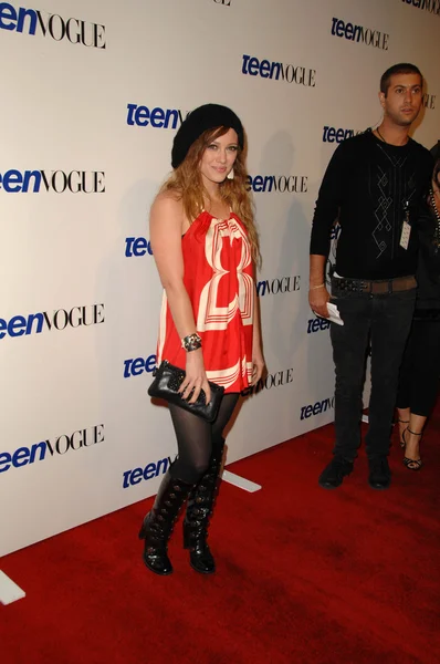 Hilary Duff à la Teen Vogue Young Hollywood Party. Vibiana, Los Angeles, CA. 09-20-07 — Photo