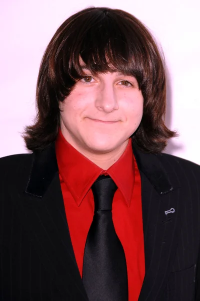 Mitchel Musso at the 2007 World Magic Awards to benefit Feed The Children. Barker Hangar, Santa Monica, CA. 10-13-07 — Stock Photo, Image