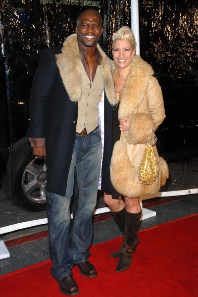 Terry Crews and wife Rebecca — Stock Photo, Image