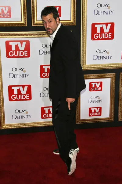 Joey fatone bei der tv guide emmy after party 2007. les deux, hollywood, ca. 16.09.07 — Stockfoto