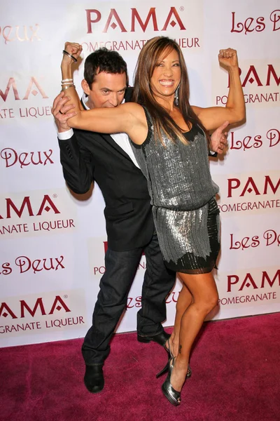 Bruno tonioli en carrie ann inaba — Stockfoto