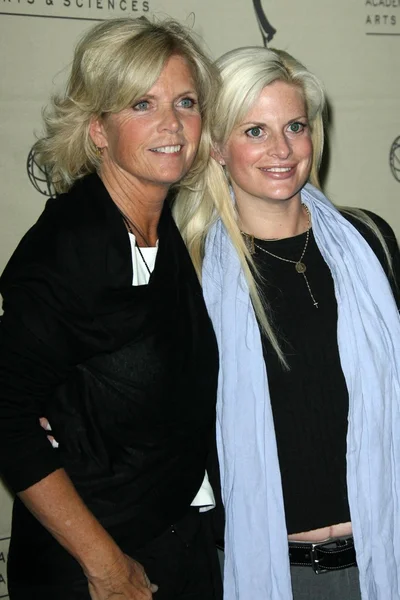 Meredith Baxter and guest — Stock fotografie