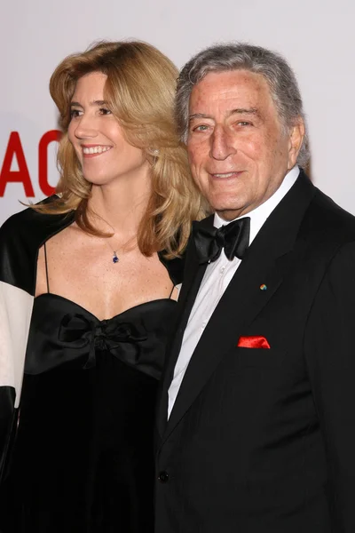 Tony Bennett y su esposa Susan — Foto de Stock