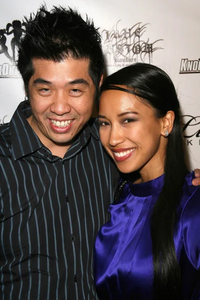 Jeff Lam e Cyndee San Luis — Foto Stock