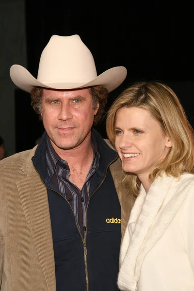 Will Ferrell e Viveca Paulin — Fotografia de Stock