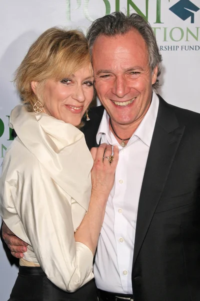 Judith Light and Robert Desiderio at Point Foundation Honors the Arts. Jim Henson Studios, Hollywood, CA. 11-03-07 — 图库照片