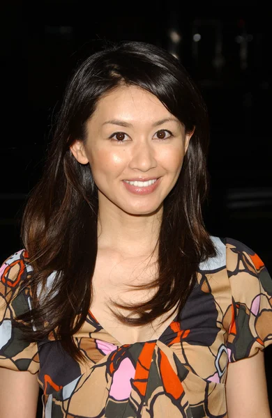 Eriko Tamura at the Los Angeles Premiere of "The Darjeeling Limited". Academy of Motion Picture Arts and Sciences, Beverly Hills, CA. 10-04-07 — Stock Photo, Image