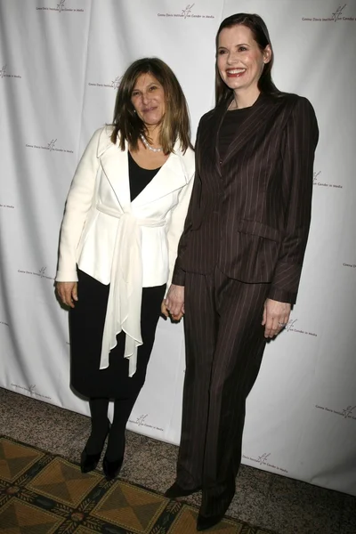 Amy Pascal, Geena Davis — Stockfoto