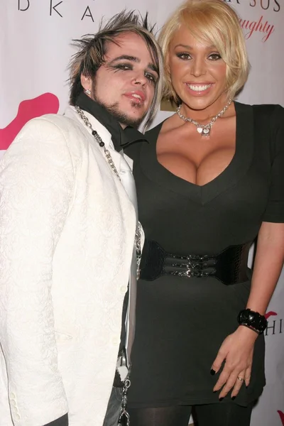 Lukas Rossi and Mary Carey — Stock Photo, Image