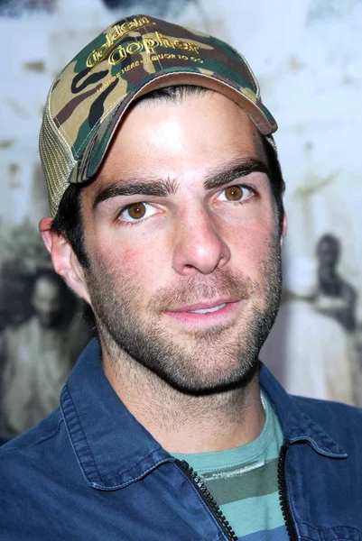 Zachary Quinto Ordförande — Stockfoto