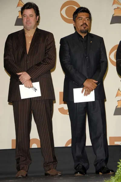 Vince Gill e George Lopez — Fotografia de Stock