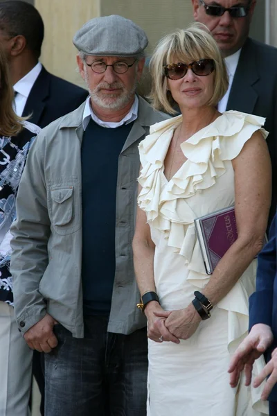 Kate Capshaw i Steven Speilberg — Zdjęcie stockowe