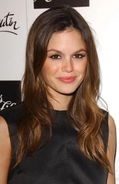 Rachel Bilson at the Saks Fifth Ave cocktail party welcoming Christian Louboutin to the West Coast. S Bar, Hollywood, CA. 10-17-07 — Stock Photo, Image