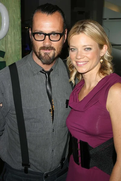 Rogan gregory ve amy smart — Stok fotoğraf