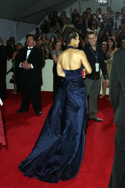 Alicia Keys chega ao Grammy Awards de 2008. Staples Center, Los Angeles, CA. 02-10-08 — Fotografia de Stock