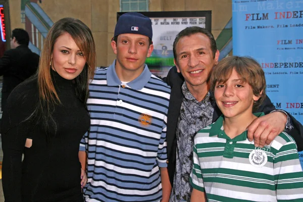 Ray Mancini and family Los Angeles Special Screening of Redbelt