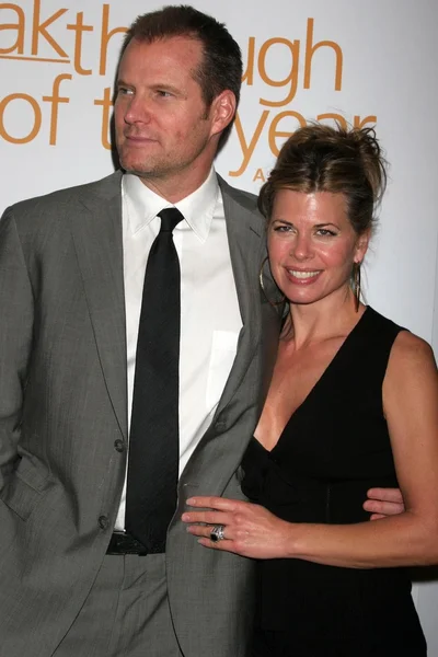 Jack Coleman and Beth Toussaint at the 7th Annual Hollywood Life Breakthrough of the Year Awards. Music Box Theatre, Hollywood, CA. 12-09-07 — Stock Photo, Image