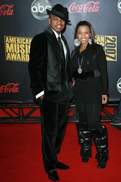 Ne-Yo arriving at the 2007 American Music Awards. Nokia Center, Los Angeles, CA. 11-18-07 — Stock Photo, Image