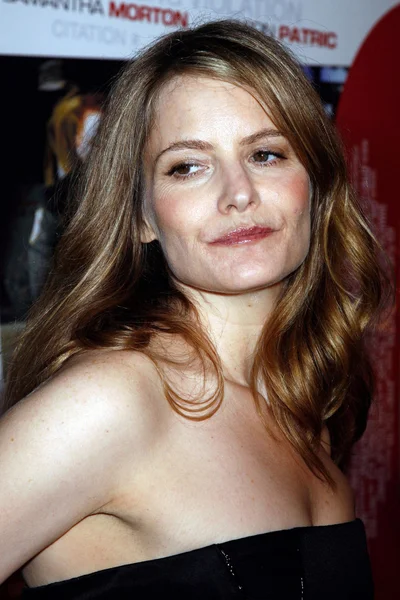 Jennifer Jason Leigh at the AFI Fest 2007 Screening Of "Margot At The Wedding". AFI Fest Rooftop Village, Hollywood, CA. 11-03-07 — Stock Photo, Image