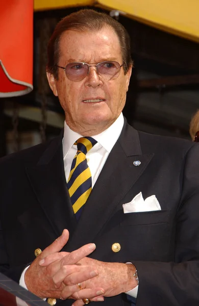 Roger Moore — Foto de Stock