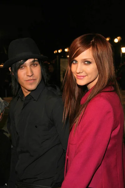 Pete wentz i ashlee simpson — Zdjęcie stockowe