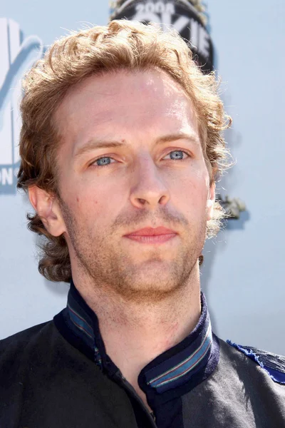 Chris Martin of the band Coldplay — Stock Photo, Image