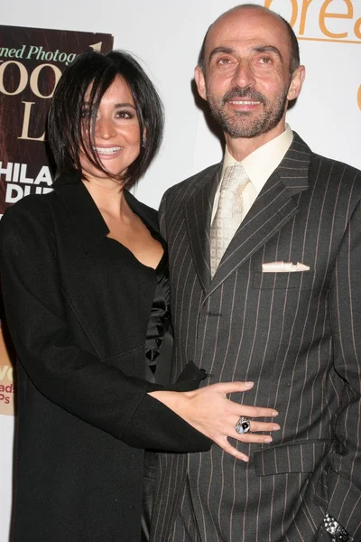 Shaun Toub avec sa femme, Lorena — Photo
