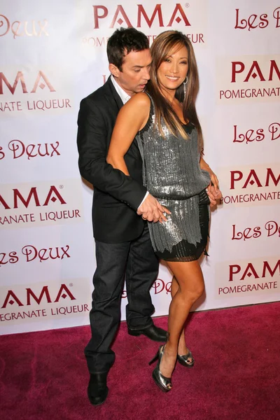 Bruno Tonioli and Carrie Ann Inaba — Stock Photo, Image