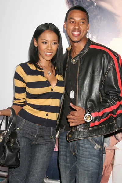 Denyce Lawton and Wesley Jonathan — Stock Photo, Image