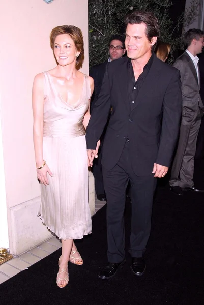 Diane Lane and Josh Brolin — Stock Photo, Image