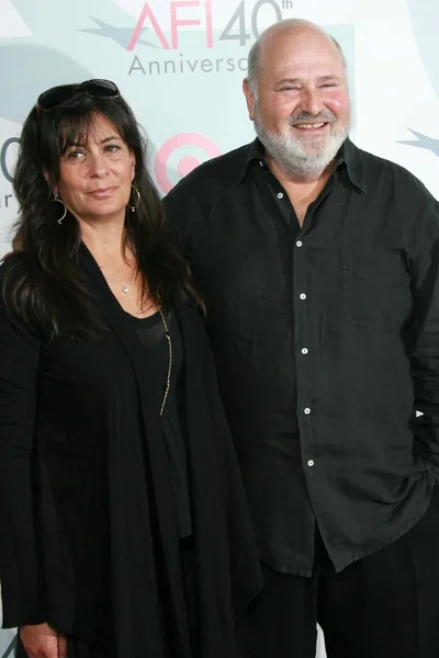 Michele Singer dan Rob Reiner di AFI 's 40th Anniversary Celebration presented by Target. Arclight Cinemas, Hollywood, CA. 10-03-07 — Stok Foto