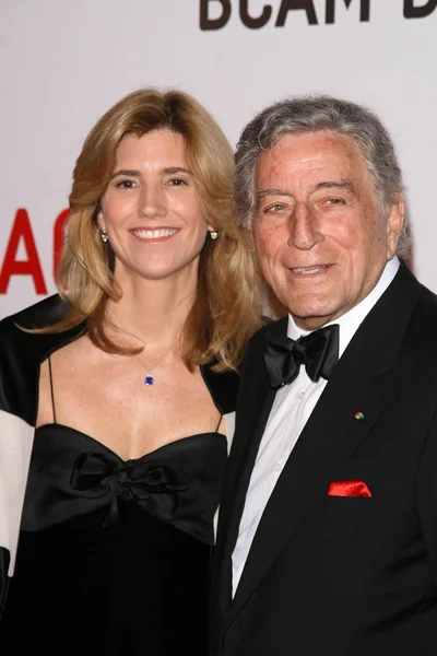 Тони Беннетт и его жена Сьюзан — стоковое фото