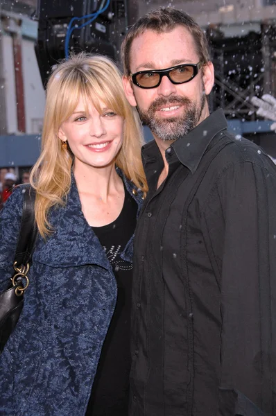 Kathryn Morris en David Barrett — Stockfoto