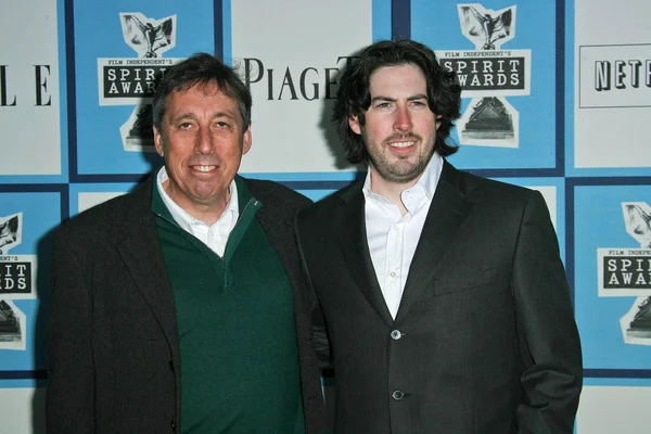 Ivan reitman und jason reitman — Stockfoto