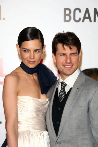 Katie Holmes and Tom Cruise — Stock Photo, Image