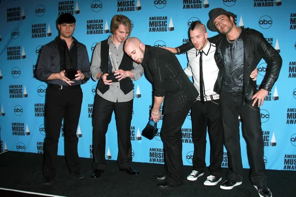 Daughtry in the press room at the 2007 American Music Awards. Nokia Center, Los Angeles, CA. 11-18-07 — Stock fotografie