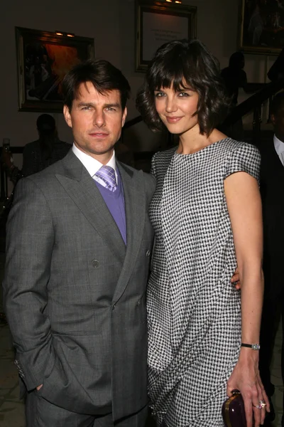 Tom Cruise and Katie Holmes — Stock Photo, Image
