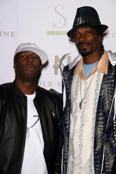 Grandmaster Flash and Snoop Dogg — 图库照片