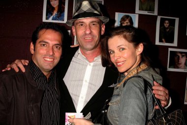 Daniel Ursitti with Tommy Colavito and Alicia Arden
