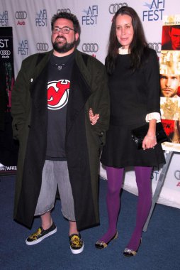 Kevin smith ve jennifer smith de 2007 AFI fest southland tales of prömiyeri. Arclight sinemalar, hollywood, ca. 11-02-07