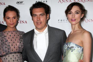 Alicia Vikander, Joe Wright, Keira Knightley