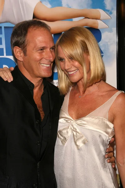 Michael bolton och nicollette sheridan — Stockfoto