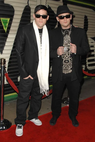 Joel madden ve benji madden — Stok fotoğraf