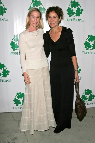 Jessica Tuck and Amy Brenneman — Stock Photo, Image