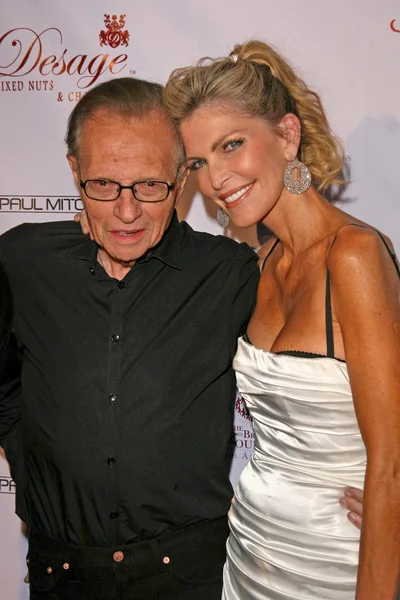Larry King and Shawn Southwick — Stock Photo, Image