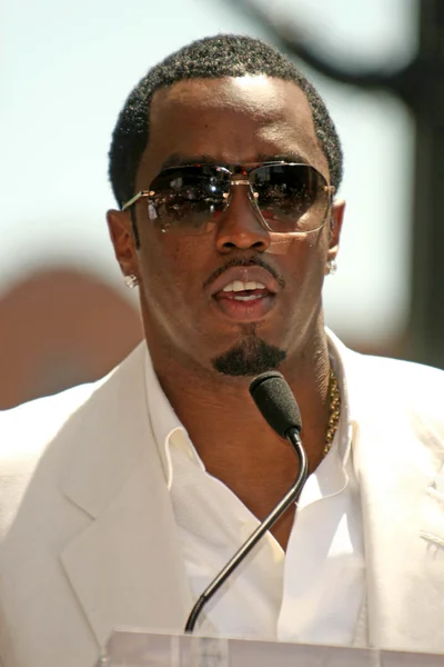 Sean Diddy kamme - Stock-foto