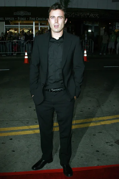 Casey Affleck na estreia de "Gone Baby Gone". Mann Bruin Theatre, Westwood, CA. 10-08-07 — Fotografia de Stock