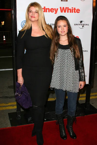 Kirstie Alley e la figlia Lillie — Foto Stock