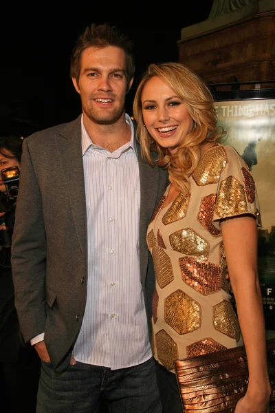 George Stults and Stacey Keibler — Zdjęcie stockowe