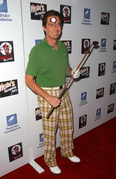 Kyle MacLachlan na oitava festa anual de Halloween da Heidi Klum. The Green Door, Hollywood, CA. 10-31-07 — Fotografia de Stock